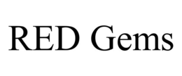 RED GEMS trademark