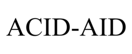 ACID-AID trademark