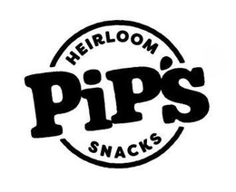 PIP'S HEIRLOOM SNACKS trademark
