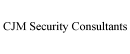 CJM SECURITY CONSULTANTS trademark