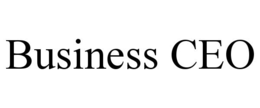 BUSINESS CEO trademark