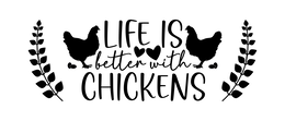 LIFE IS BETTER WITH CHICKENS trademark