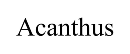 ACANTHUS trademark