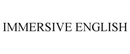 IMMERSIVE ENGLISH trademark