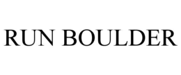 RUN BOULDER trademark