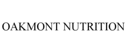 OAKMONT NUTRITION trademark