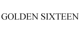 GOLDEN SIXTEEN trademark