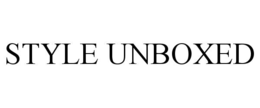 STYLE UNBOXED trademark