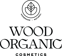 WOOD ORGANIC COSMETICS HOMEMADE · NATURAL trademark