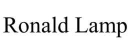 RONALD LAMP trademark