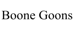 BOONE GOONS trademark