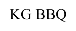 KG BBQ trademark