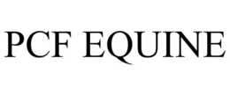 PCF EQUINE trademark