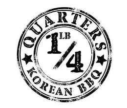 QUARTERS 1/4 LB KOREAN BBQ trademark