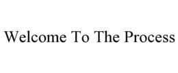 WELCOME TO THE PROCESS trademark