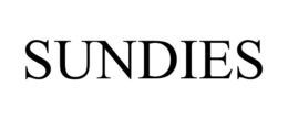 SUNDIES trademark