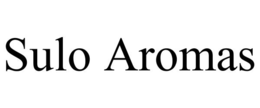 SULO AROMAS trademark