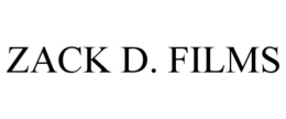 ZACK D. FILMS trademark