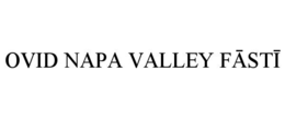 OVID NAPA VALLEY FĀSTĪ trademark