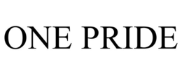 ONE PRIDE trademark