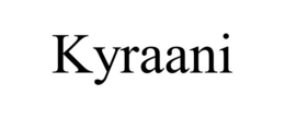 KYRAANI trademark