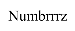 NUMBRRRZ trademark
