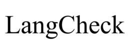 LANGCHECK trademark