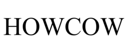 HOWCOW trademark