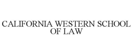 CALIFORNIA WESTERN SCHOOL OF LAW trademark
