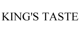 KING'S TASTE trademark