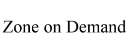 ZONE ON DEMAND trademark