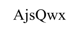 AJSQWX trademark
