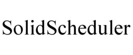 SOLIDSCHEDULER trademark