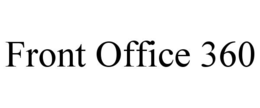 FRONT OFFICE 360 trademark