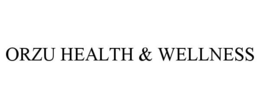 ORZU HEALTH & WELLNESS trademark
