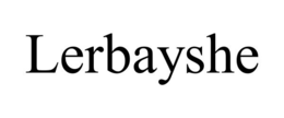 LERBAYSHE trademark