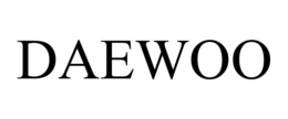 DAEWOO trademark