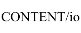 CONTENT/IO trademark
