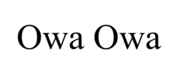 OWA OWA trademark