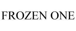 FROZEN ONE trademark