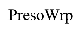 PRESOWRP trademark
