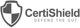 CERTISHIELD DEFEND THE GUT trademark