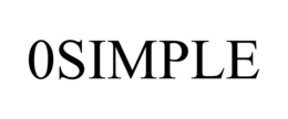 0SIMPLE trademark