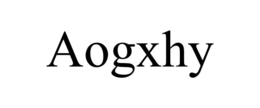 AOGXHY trademark