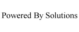 POWERED BY SOLUTIONS trademark