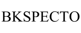 BKSPECTO trademark