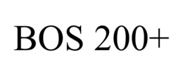 BOS 200+ trademark