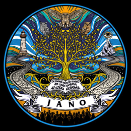 JANO IN TENEBRIS VERITATEM QUAERIMUS PER LUMEN SAPIENTIAE AD ALTIORA ASCENDIMUS trademark
