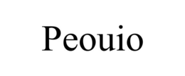 PEOUIO trademark