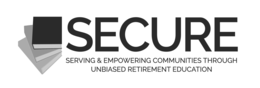 SECURE  SERVING & EMPOWERING COMMUNITIES THROUGH UNBIASED RETIREMENT EDUCATION trademark